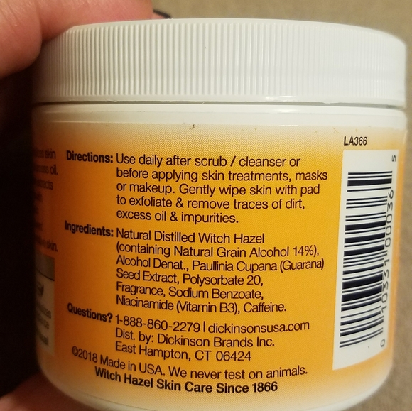 DICKINSON'S Enchanted Witch Hazel wet pads - Picture 4 of 4